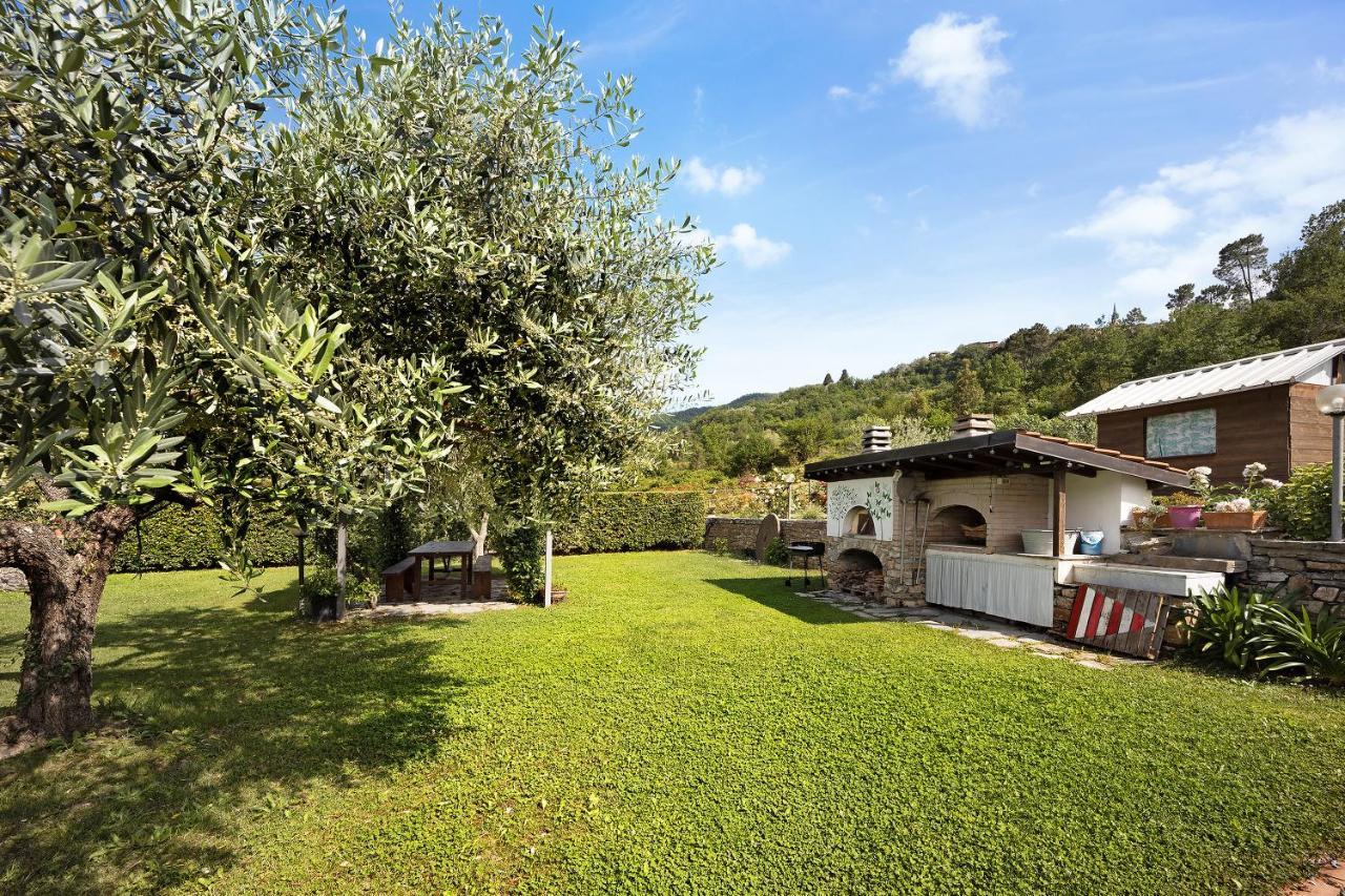 Mansarda Albero Verde con Piscina Casanova Lerrone Esterno foto