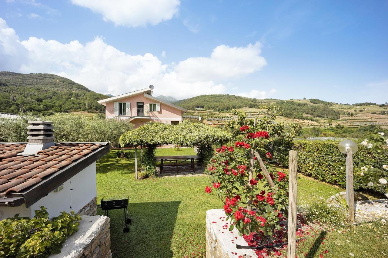 Mansarda Albero Verde con Piscina Casanova Lerrone Esterno foto